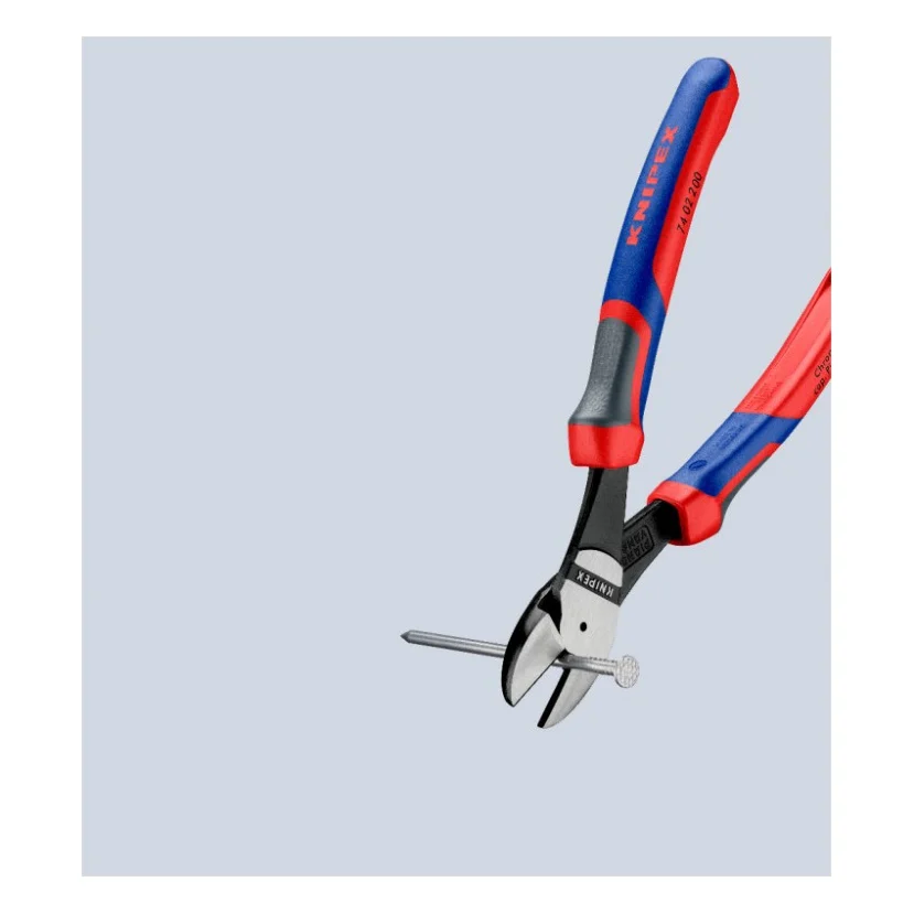 Кусачки KNIPEX бокові посилені 200мм (74 02 200) — фото 5