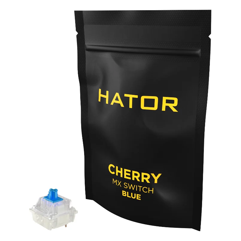 Набір перемикачів HATOR Hotswap Switch Cherry MX Blue (HTS-123)