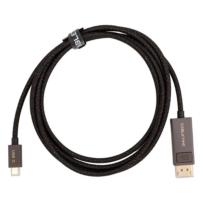 Кабель Cabletime Type-C to DisplayPort 8K 2м (CA914074)