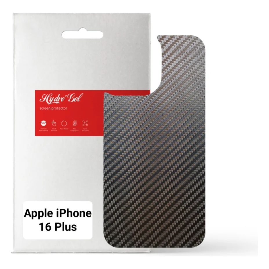 Плівка захисна Armorstandart for Back Panel Apple iPhone 16 Plus Carbone (ARM79605)