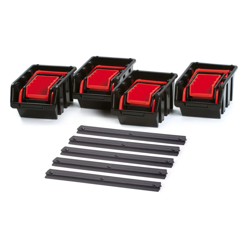 Ящик для інструментів Kistenberg набір ємностей з підвісною штангою, 580*235*130, KST16 (KST16) — фото 4