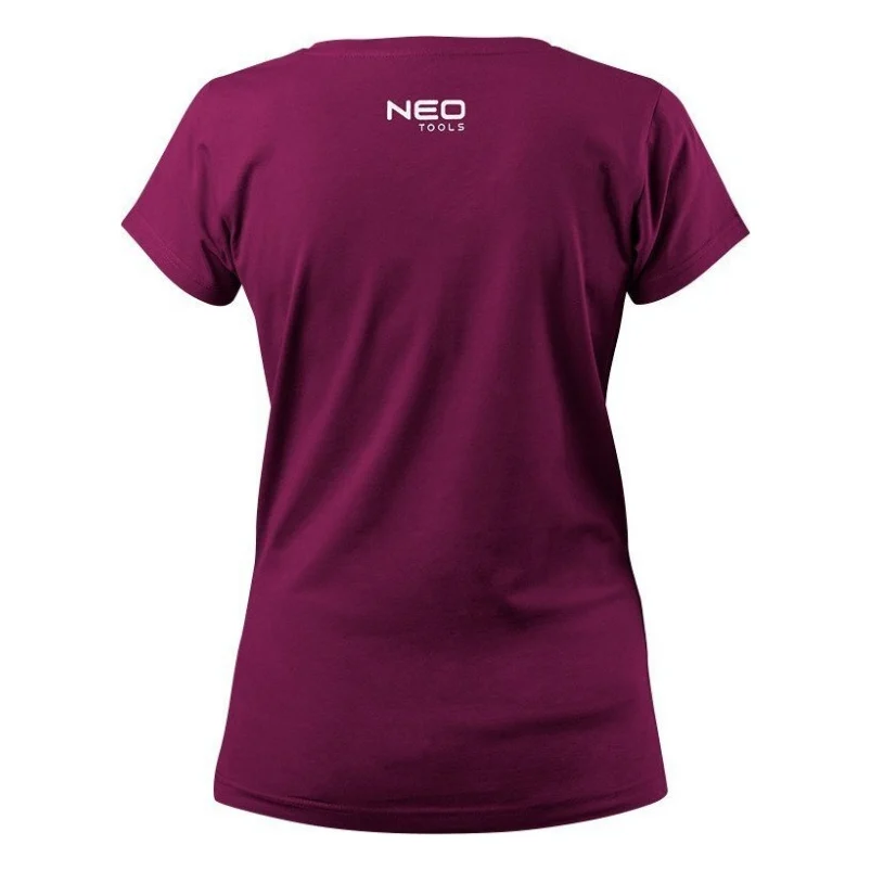 Футболка робоча Neo Tools Woman Line, 95% бавовна, L(40), бордовий (80-611-L) — фото 2