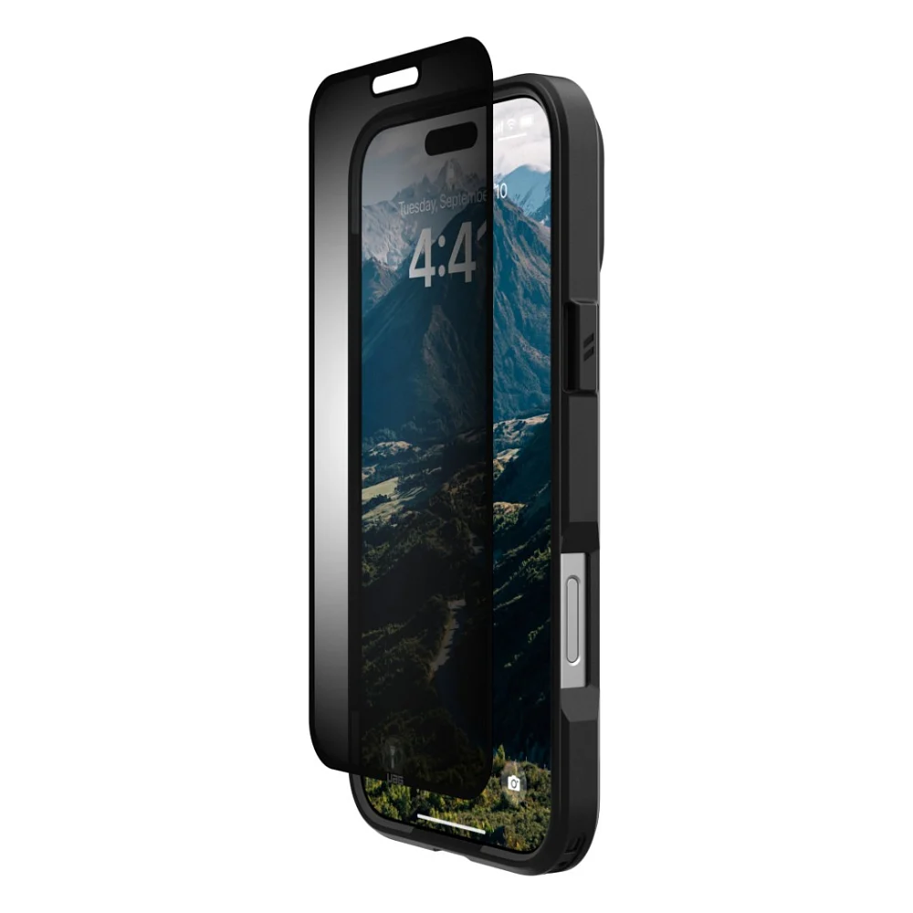 Плівка захисна UAG iPhone 16 Pro Max Removable Privacy Glass - Tint (14436911NA) — фото 4