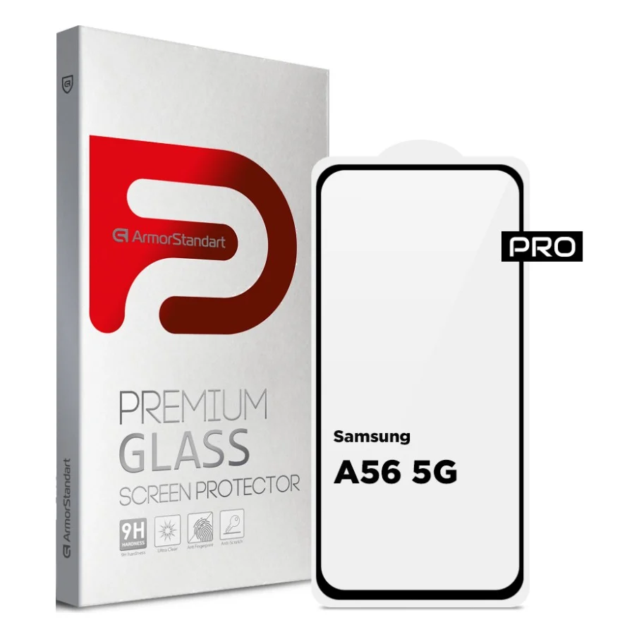 Скло захисне Armorstandart Pro Samsung A56 5G Black (ARM82612)
