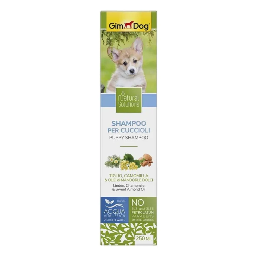 Шампунь для тварин GimDog Natural Solutions для цуценят 250 мл (4002064504759)