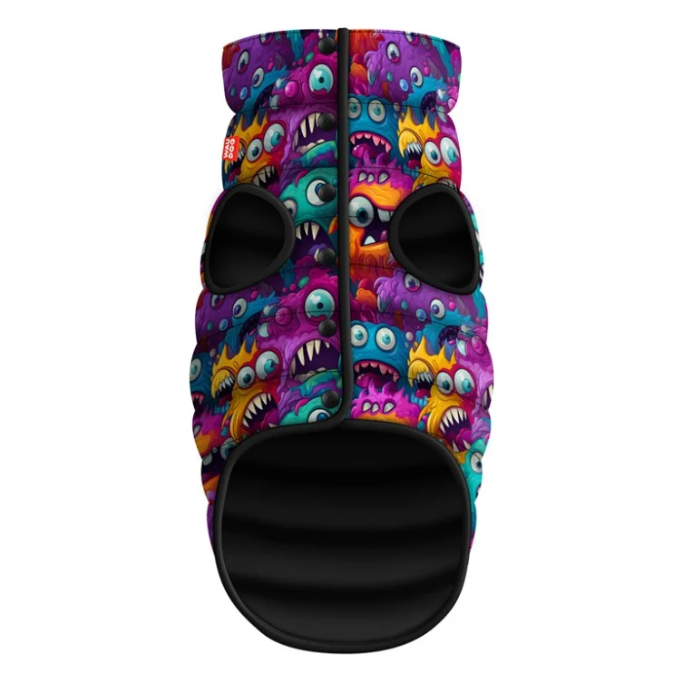 Курточка для тварин WAUDOG Clothes Зубасті монстри XS 30 (403-4048)