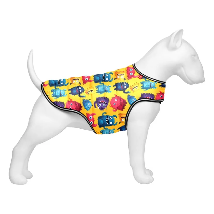 Курточка для тварин WAUDOG Clothes Накидка Мохнаті монстри M (504-4050)