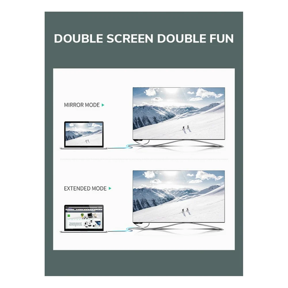 Кабель Cabletime DisplayPort to HDMI 32AWG 1м (CA914593) — фото 4