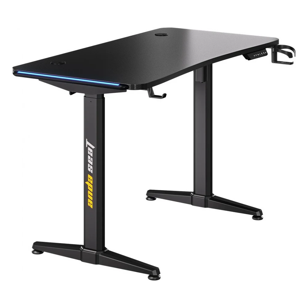 Комп'ютерний стіл Anda Seat Terminator RGB Black (AD-D-DD1-1600L-01-B) — фото 2
