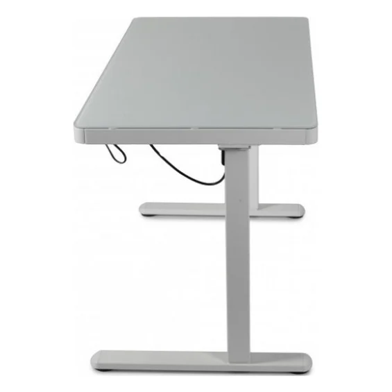 Комп'ютерний стіл Barsky StandUp white glass 1200*600 (BST-12) — фото 2