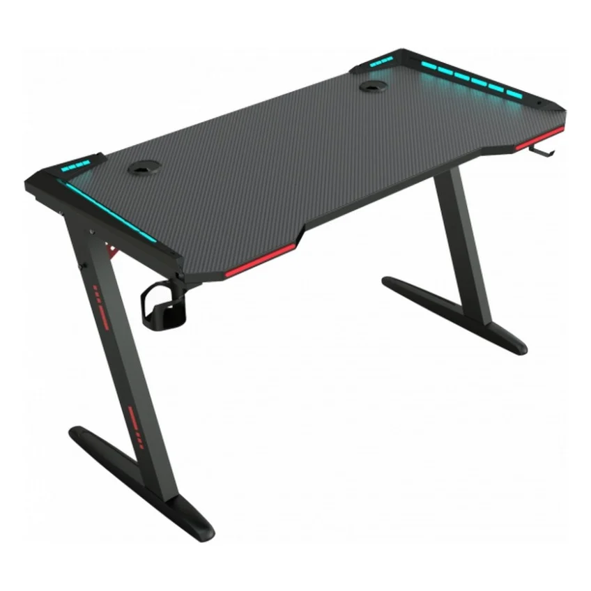Комп'ютерний стіл GT Racer T-1226 Black (T-1226 (120x60x73) Black) — фото 2