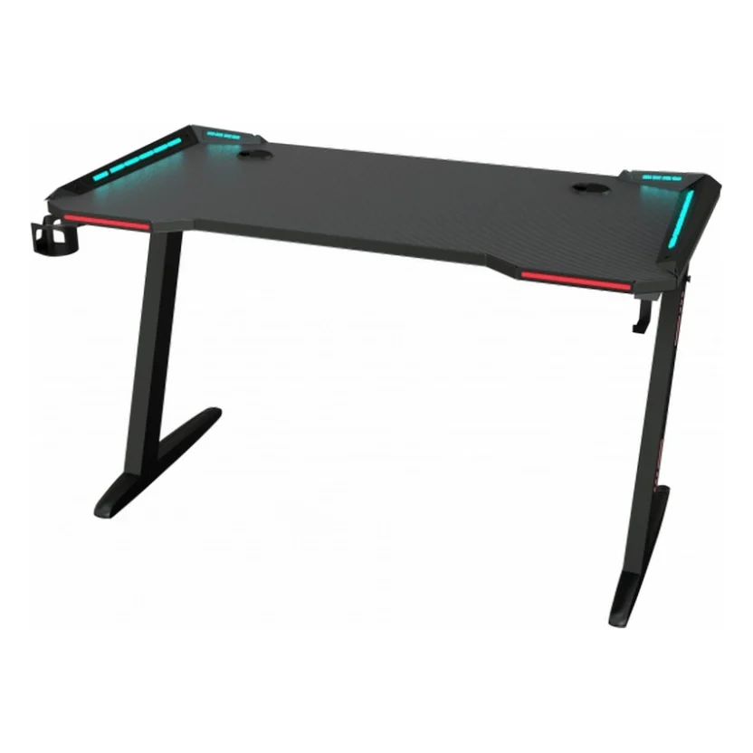 Комп'ютерний стіл GT Racer T-1226 Black (T-1226 (120x60x73) Black) — фото 3