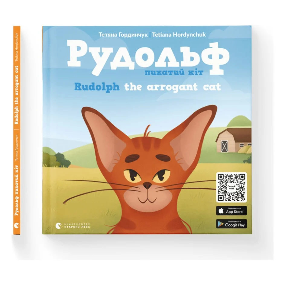 Книга Рудольф. Пихатий кіт - Тетяна Гординчук Видавництво Старого Лева (9789664481875)