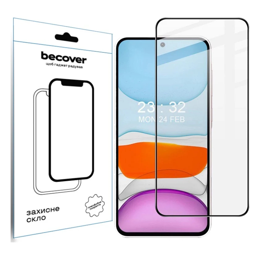 Скло захисне BeCover Samsung Galaxy A56 SM-A566 Black (712887)