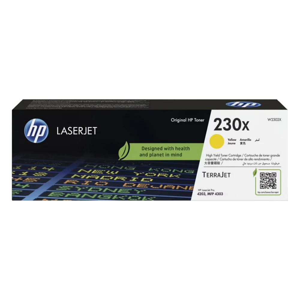 Картридж HP CLJ  230X Yellow 5.5K (W2302X)
