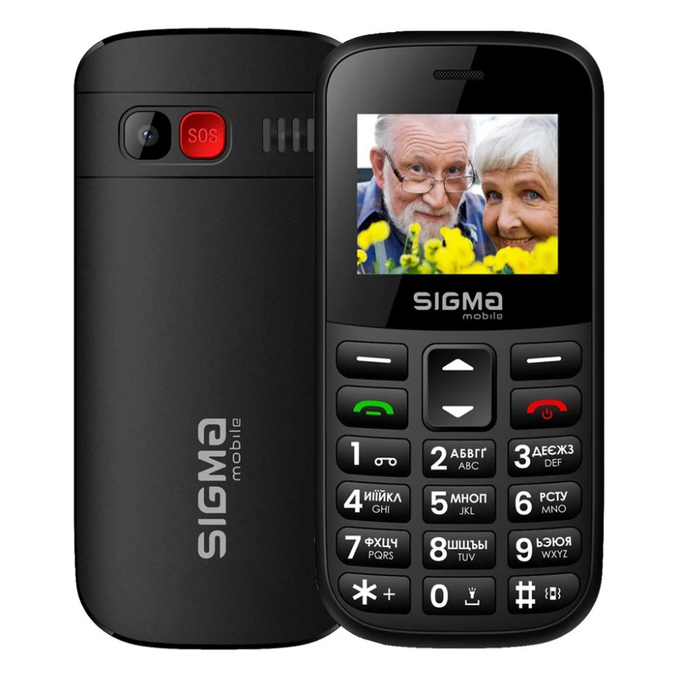 Мобільний телефон Sigma Comfort 50 EASY TYPE-C Black (4827798585214)