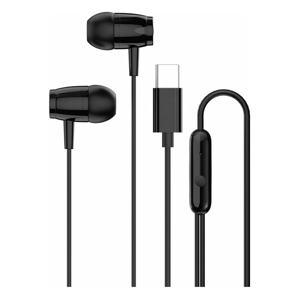 Навушники Canyon SEP-5 Type-C Black (CNS-CEP5B)
