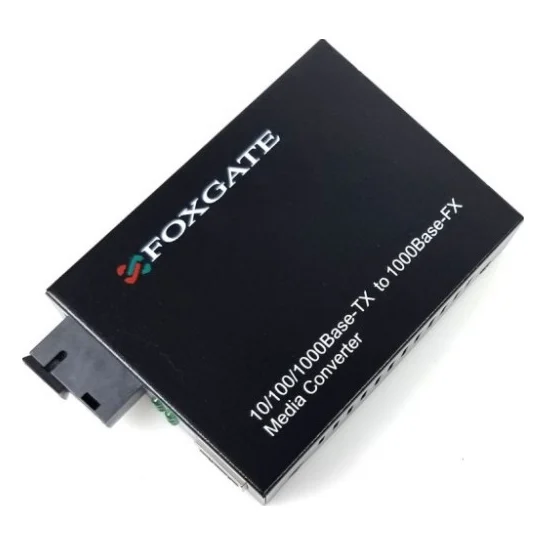 Медіаконвертер EC-Q-1G-1SM-1550nm-20-LFP FoxGate