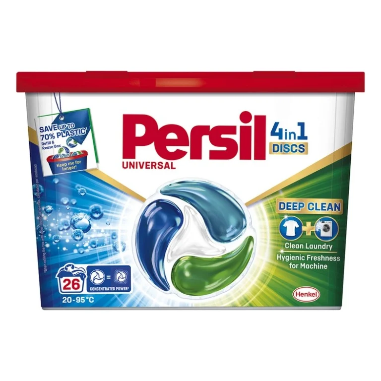 Капсули для прання Persil 4in1 Discs Universal Deep Clean 26 шт. (9000101599466)