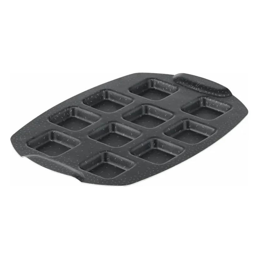 Форма для випікання Tefal PerfectBake, 10 форм, квадратний, 21х29см, алюміній, коричневий (J5734502)