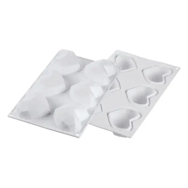 Форма для випікання Silikomart Amore Origami 74x84x h35 мм + каттер (AMORINI ORIGAMI 110)