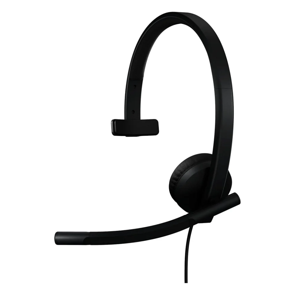 Навушники Logitech H570e Corded for Business Mono Teams USB-A Black (981-001426)