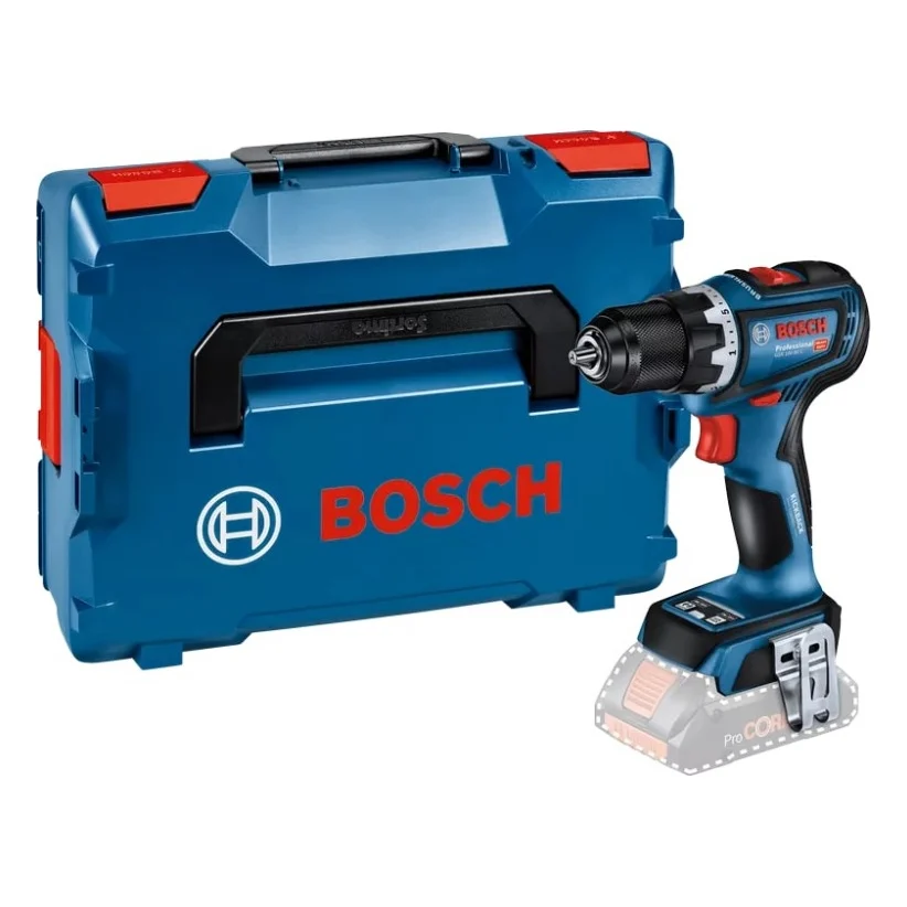 Шуруповерт Bosch GSR 18V-90 C 18V, 36-64Нм, 0-2100 об/хв, кейс, 1.1кг (без АКБ та ЗП) (0.601.9K6.002)
