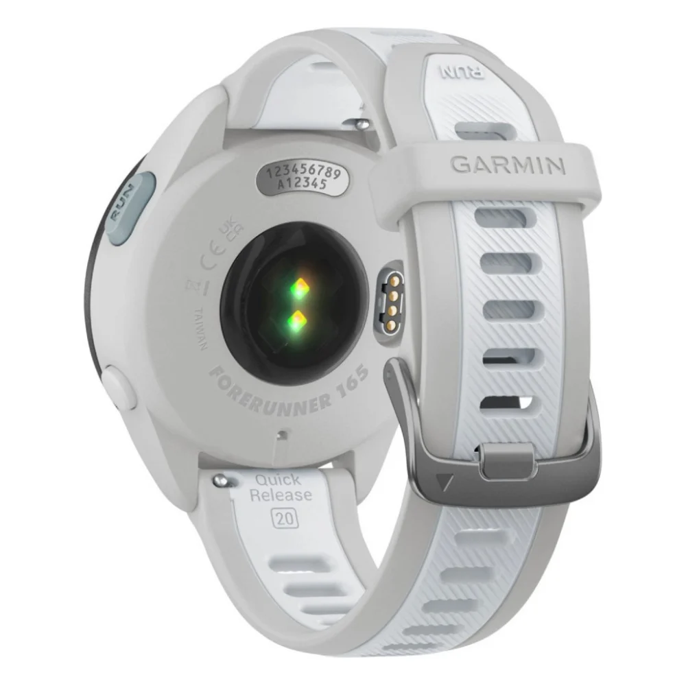 Смарт-годинник Garmin Forerunner 165 Mist Gray/Whitestone (010-02863-A1) — фото 6