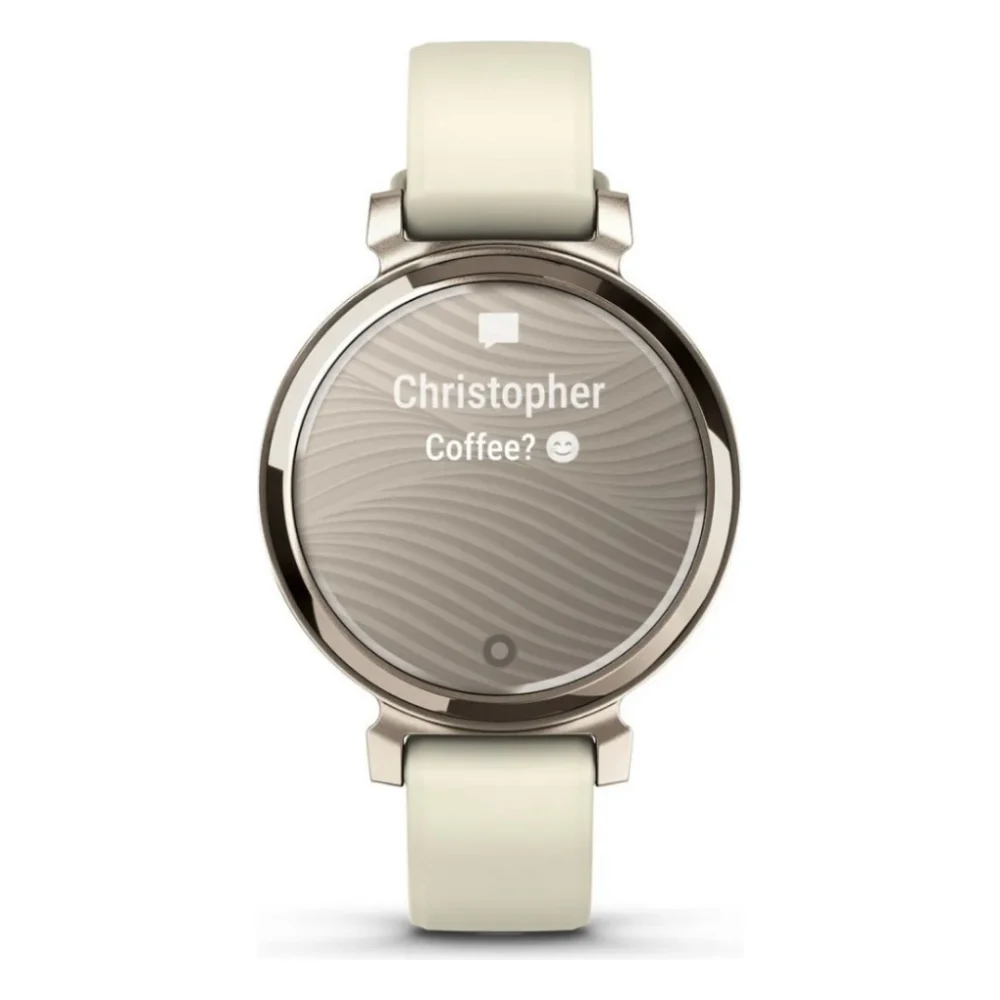 Смарт-годинник Garmin Lily 2 Cream Gold with Coconut Silicone Band (010-02839-20) — фото 7