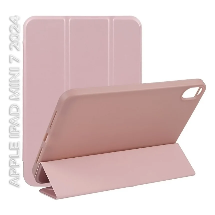 Чохол до планшета BeCover Tri Fold Soft TPU BeCover Apple iPad Mini 7 2024 Pink (712448)
