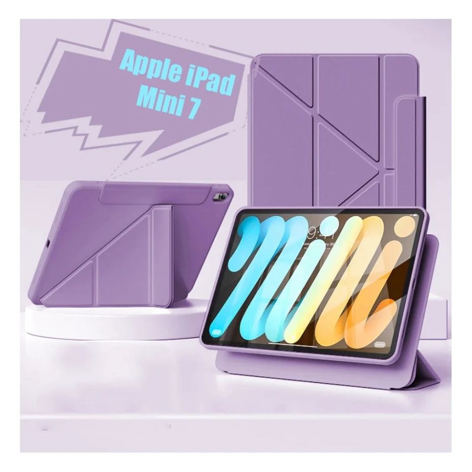 Чохол до планшета BeCover Ultra Slim Origami Magnetic Apple iPad Mini 7 2024 Purple (712970) — фото 5