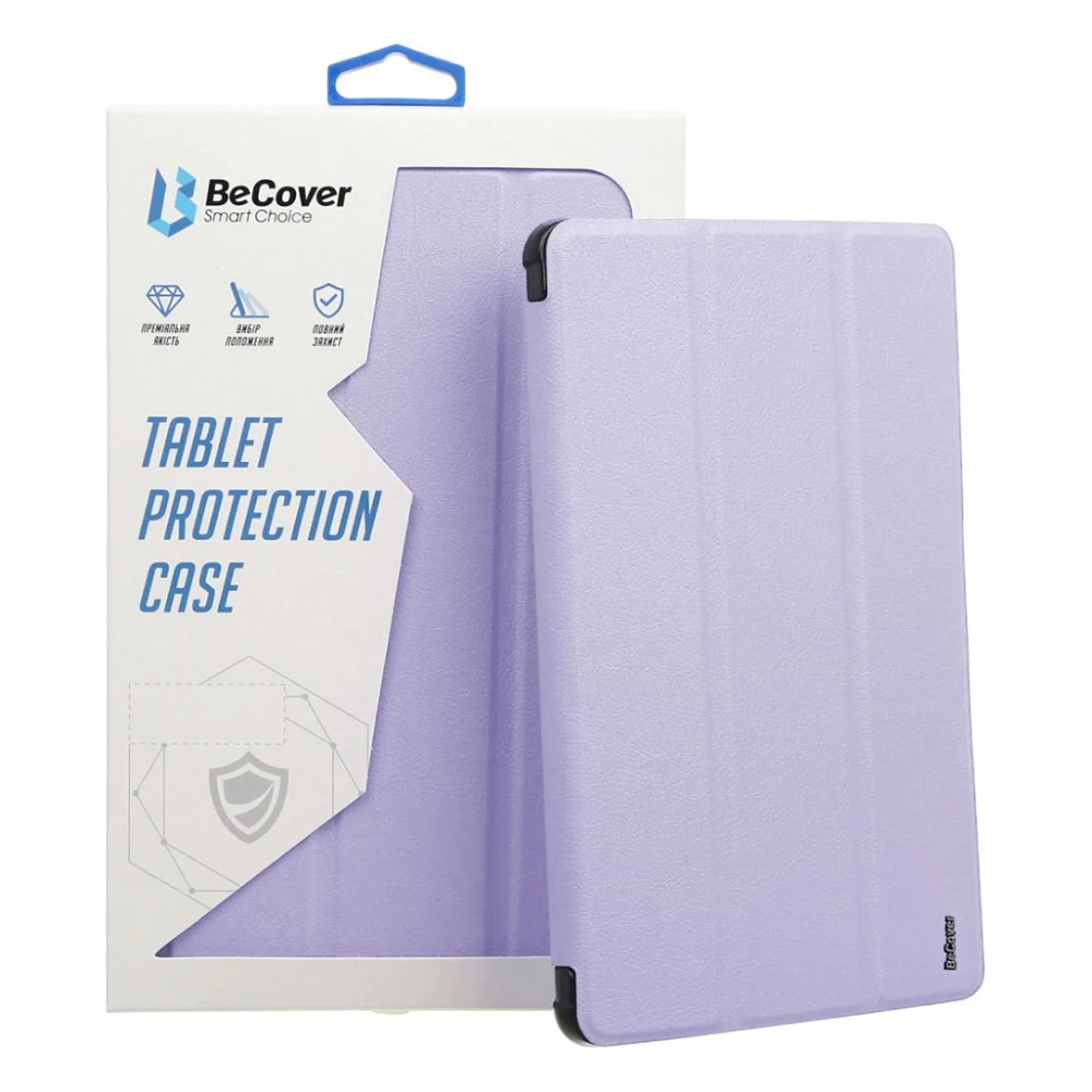 Чохол до планшета BeCover Ultra Slim Origami Transparent Apple iPad 10.9" 2022 Purple (712941) — фото 6