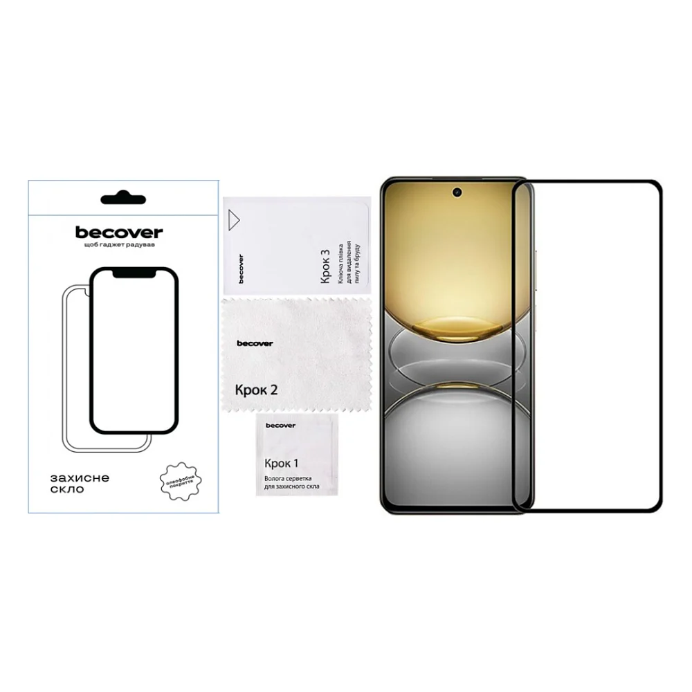 Скло захисне BeCover Realme C75 Black (713034) — фото 5