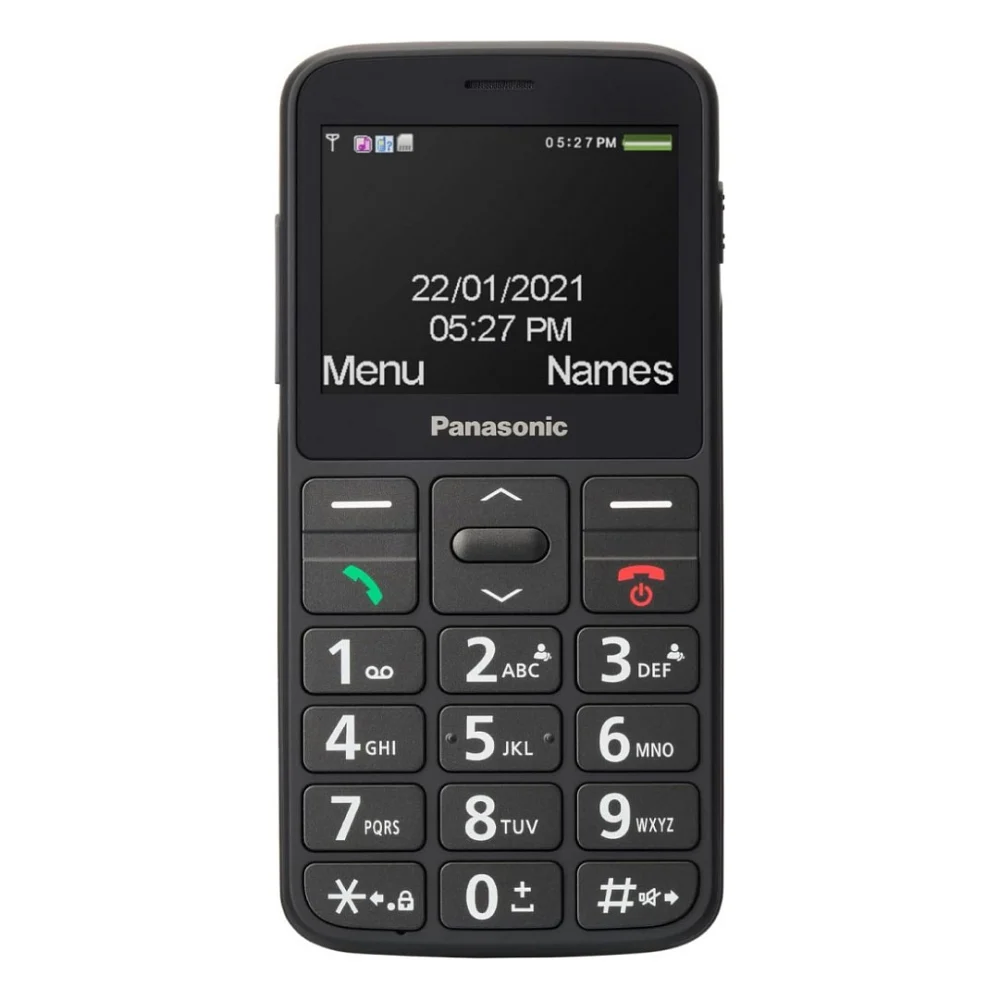 Мобільний телефон Panasonic KX-TU160 Black (KX-TU160EXB)
