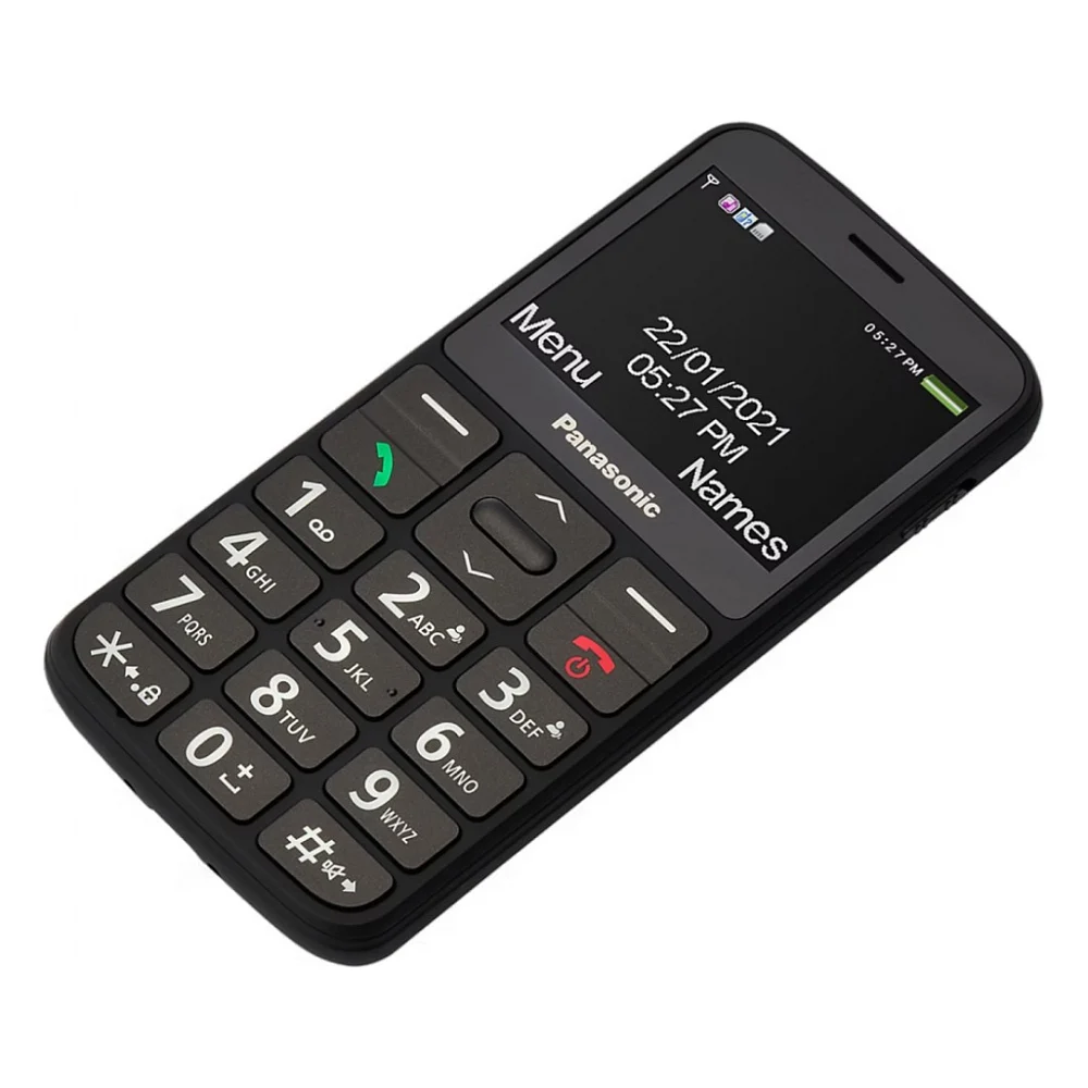 Мобільний телефон Panasonic KX-TU160 Black (KX-TU160EXB) — фото 7