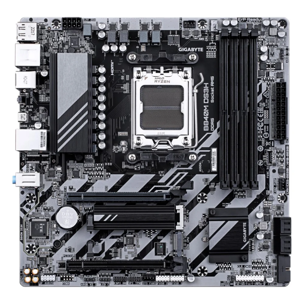 Материнська плата GIGABYTE B840M DS3H