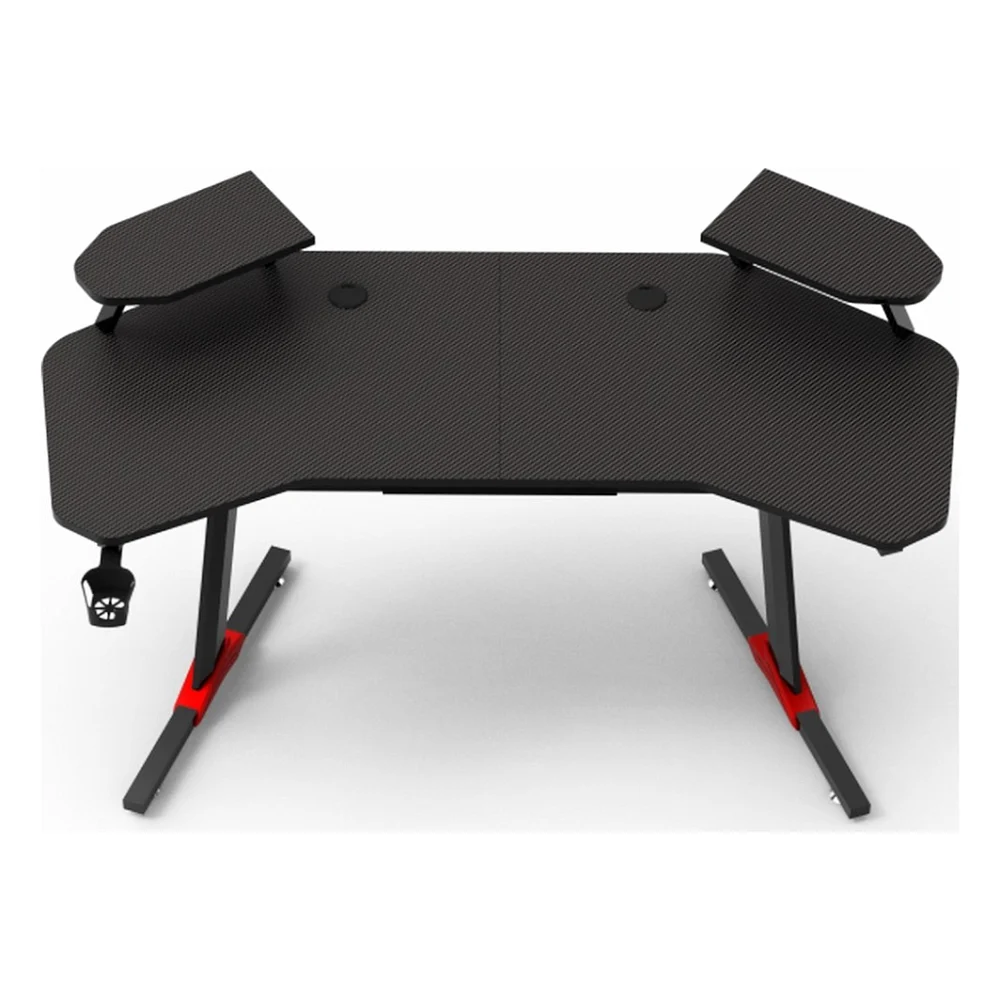 Комп'ютерний стіл GT Racer GT Racer T-1246 (160x60x73) Black (T-1246 (160x60x73) Black)
