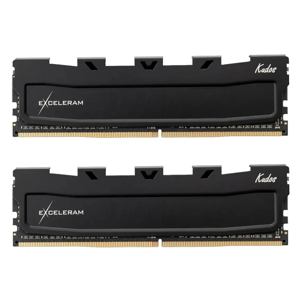 Модуль пам'яті для комп'ютера DDR5 32GB (2x16GB) 6800 MHz Black Kudos eXceleram (EK50320683445CD)