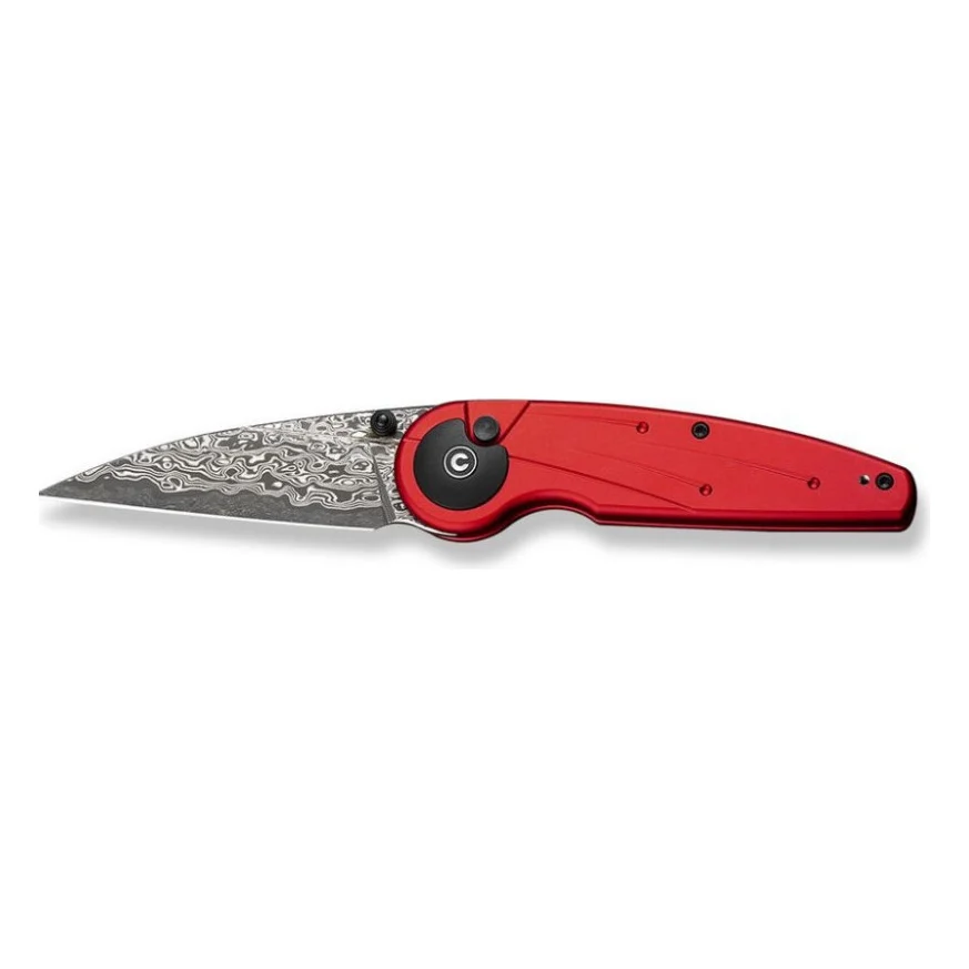 Ніж Civivi Starflare Damascus Red Aluminum (C23052-DS1)