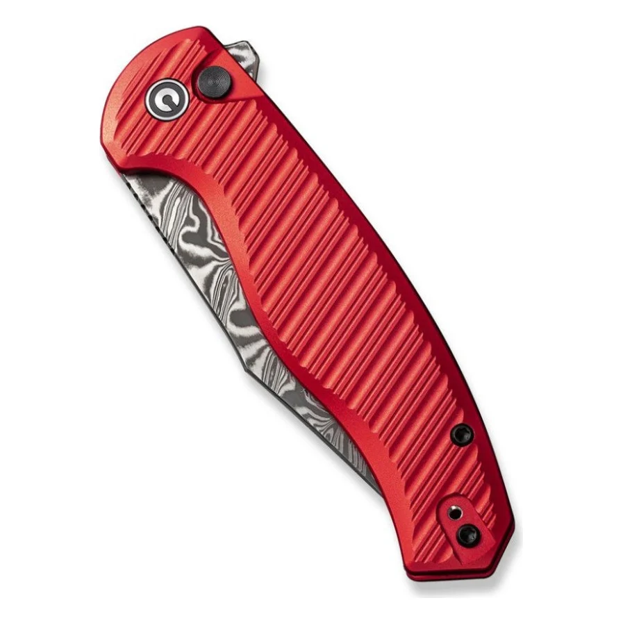 Ніж Civivi Stormhowl Damascus Red Aluminum (C23040B-DS1) — фото 5
