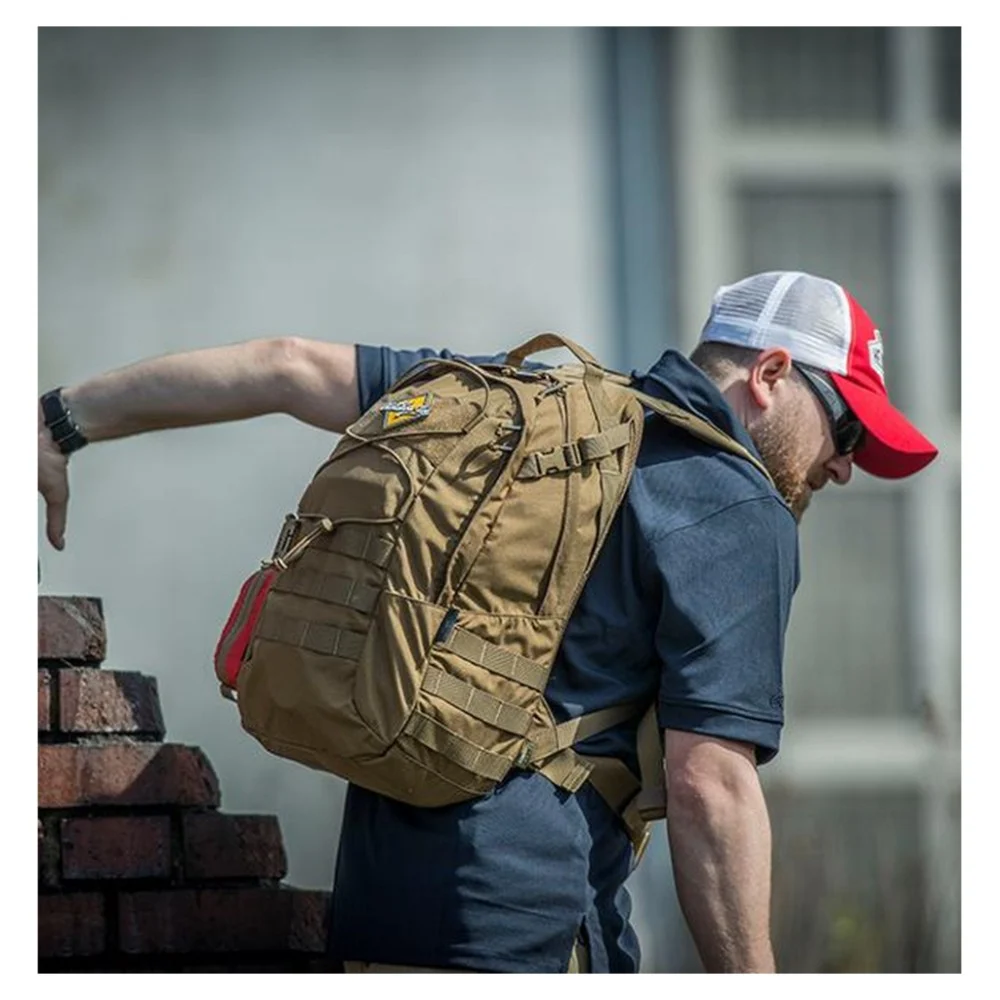 Рюкзак туристичний Helikon-Tex 21л Backpack - Nylon Polyester Blend - Melange Grey (PL-EDC-NP-M3) — фото 9