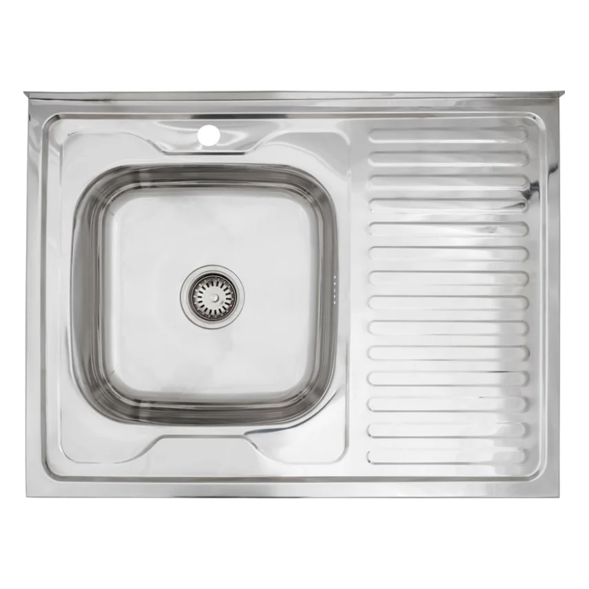 Мийка кухонна Kroner Polierte-6080L 06160 (CV022817)