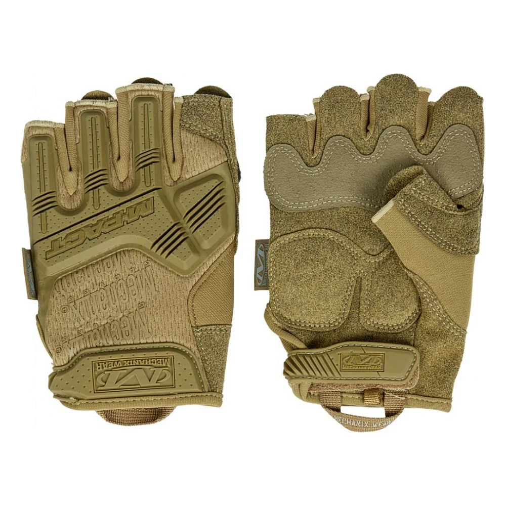 Тактичні рукавички Mechanix M-Pact Fingerless L Coyote (MFL-72-010)