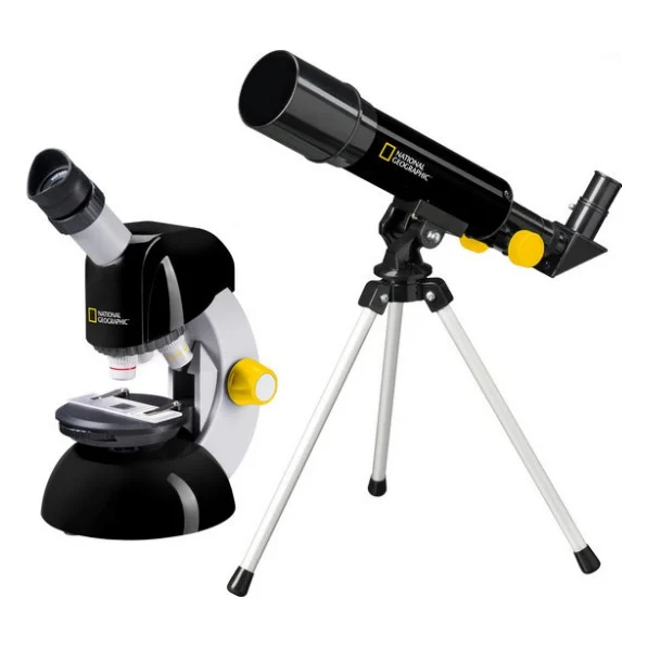Мікроскоп National Geographic Junior 40x-640x + Телескоп 50/360 (Base) (926817)