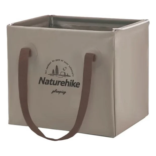 Відро складне Naturehike CNH22SN002 ПВХ 20л Tan (6927595795132)