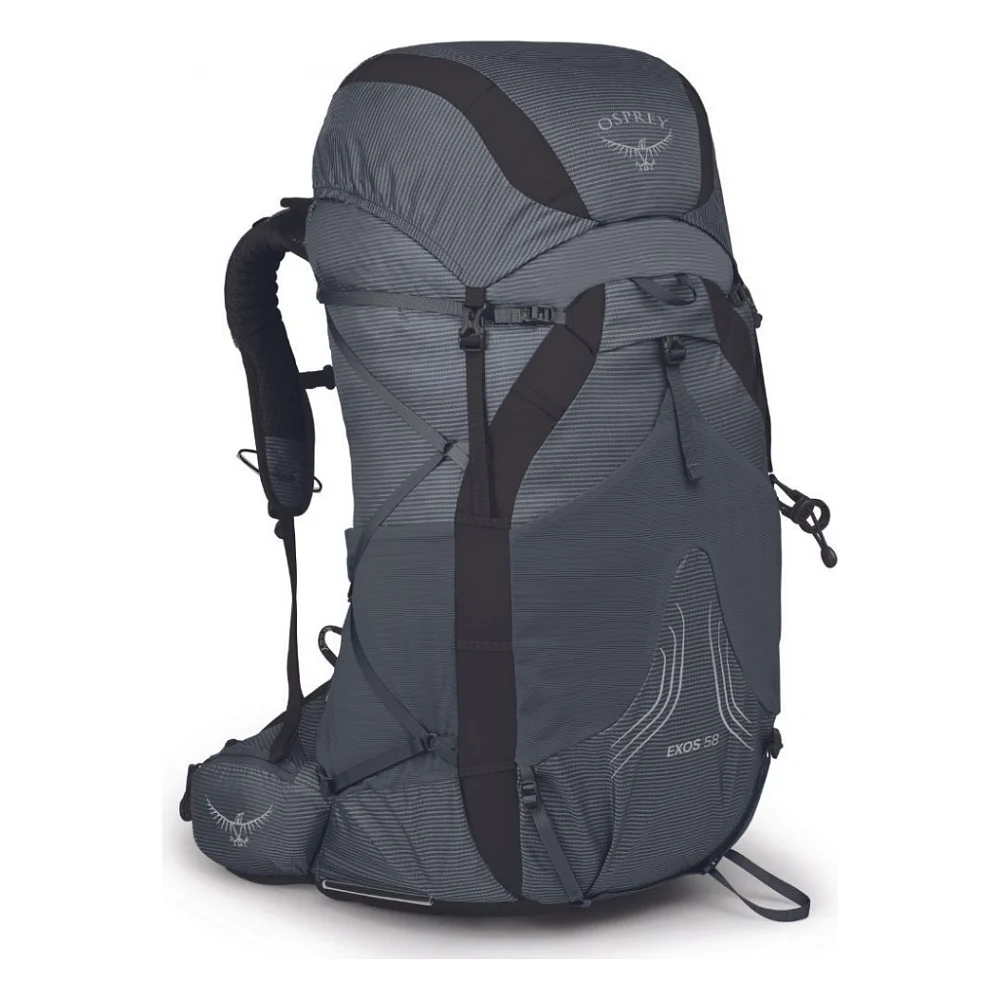 Рюкзак туристичний Osprey Exos 58 tungsten grey - L/XL - сірий (009.2812)