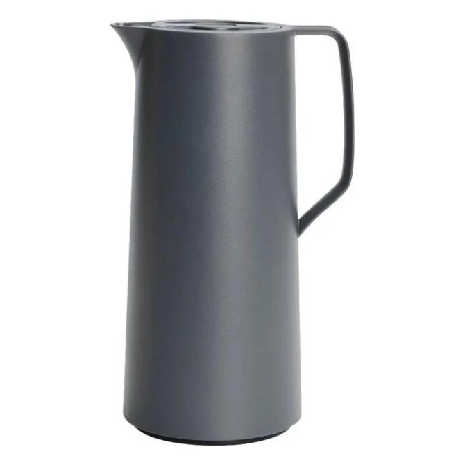 Термос Tefal Motiva, 1л, пластик, скло, сірий-темний (N4170110)