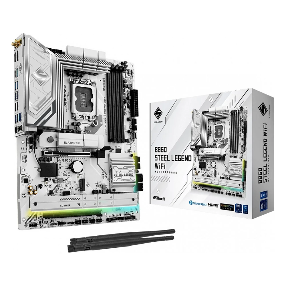 Материнська плата ASRock B860 Steel Legend WiFi