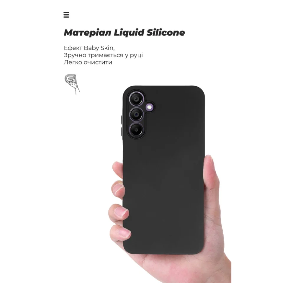 Чохол до мобільного телефона Armorstandart ICON Samsung A15 4G (A155) / A15 5G Camera cover Black (ARM76386) — фото 7