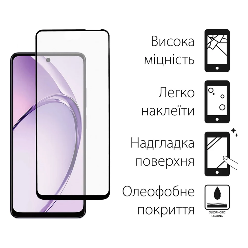 Чохол до мобільного телефона Dengos Oppo A3X Carbon + glass (Black) (DG-KM-123) — фото 3